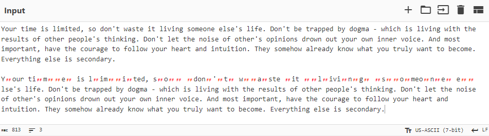 使用“【改进】文本盲水印 - 郭飞”生成的嵌入水印文字段落